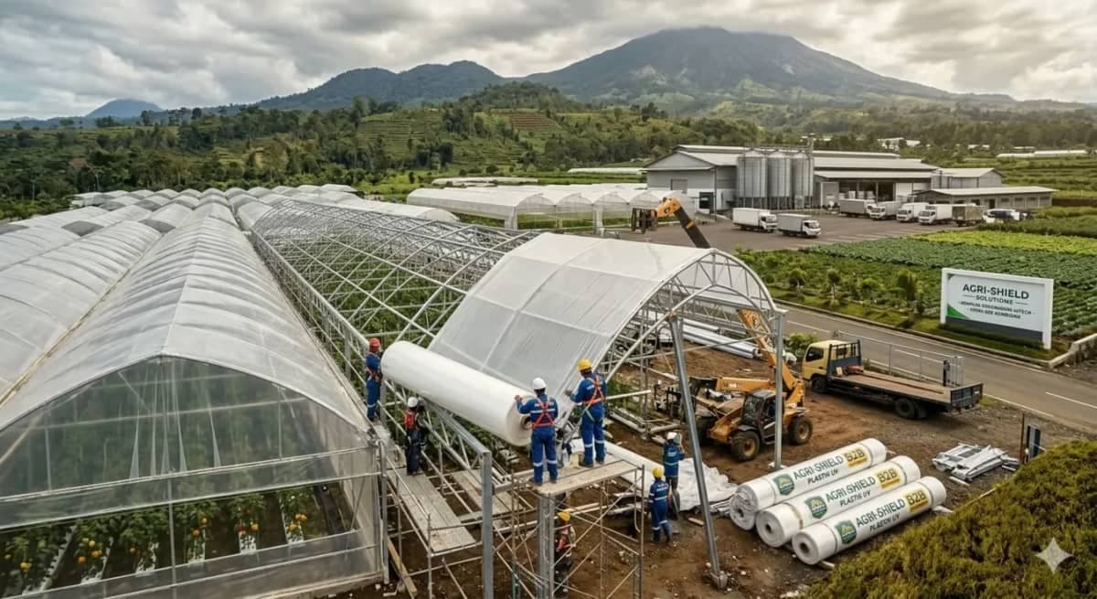 Investasi Greenhouse Anda Terancam? Lindungi Aset Agribisnis Anda dengan Plastik UV Standar Industri